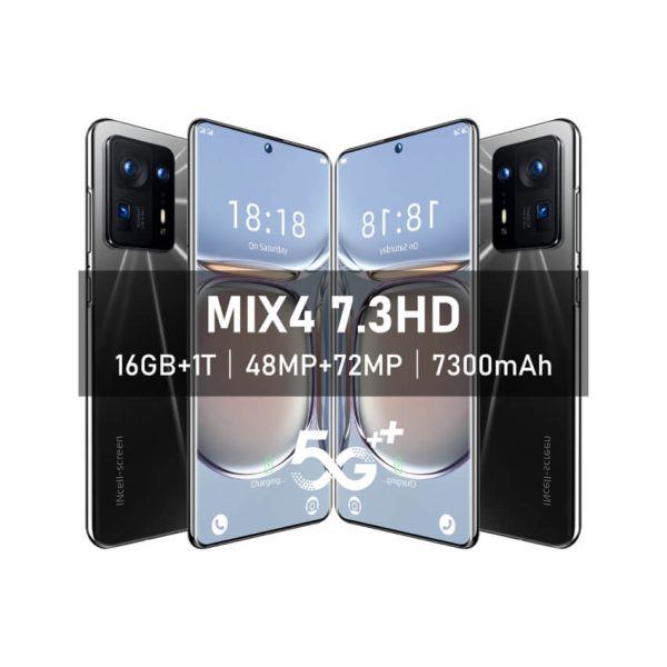 Global Version Mi MIX4 Camera Face Recognition Fingerprint Unlock Phone 7.3 inch 16GB+1T Android 12 4G/5G 48MP+72M - 8GB 512GB